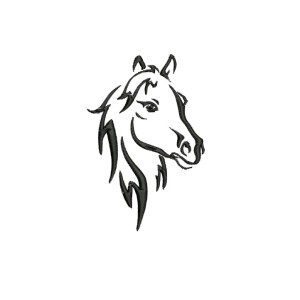 borduurpatroon dier paard 1