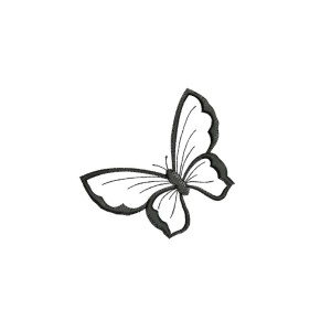 borduurpatroon dier vlinder1