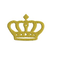 borduurpatroon kroon luxe