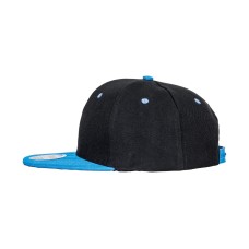 Snapback Contrast cap zwart blauw