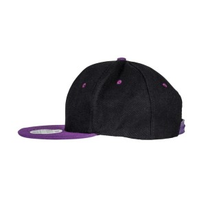 Snapback Contrast cap zwart paars