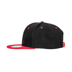 Snapback Contrast cap zwart rood