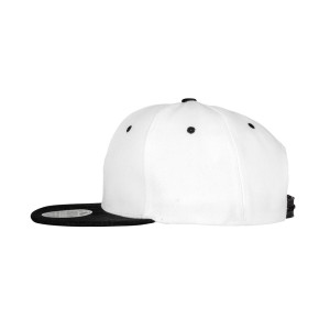 Snapback Contrast cap wit zwart