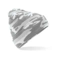 Beanie Camouflage grijs