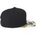 Floral Snapback cap wit bloem