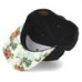 Floral Snapback cap wit bloem