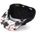 Snapback cap dames/heren floral bloem
