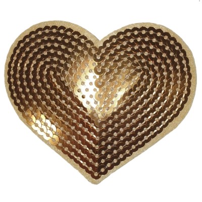 Applicatie hart goud Applicatie hart goud