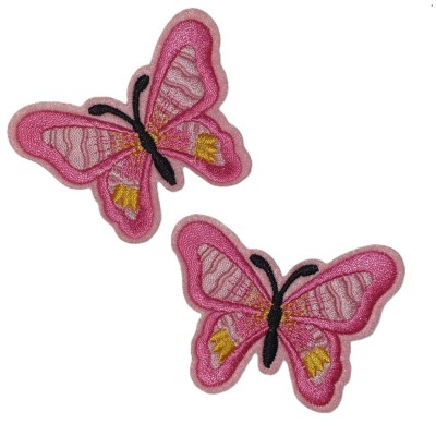 Applicatie vlinder roze Applicatie vlinder roze