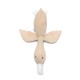 Knuffel eend beige