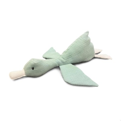 Knuffel eend stonegreen