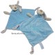 Knuffeldoek beer blauw Knuffeldoek beer blauw
