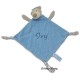 Knuffeldoek beer blauw