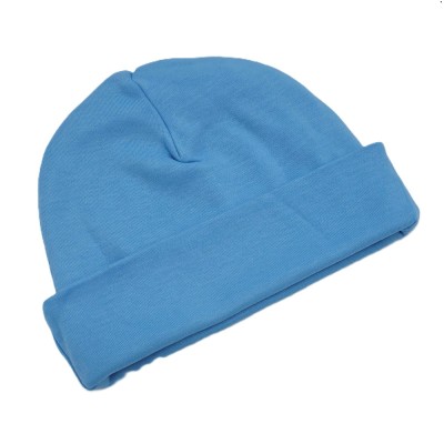 Babymuts zachte katoen blauw Babymuts zachte katoen blauw