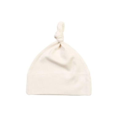 Babymuts knoop ecru Babymuts knoop ecru