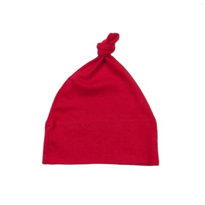 Babymuts knoop rood Babymuts knoop rood