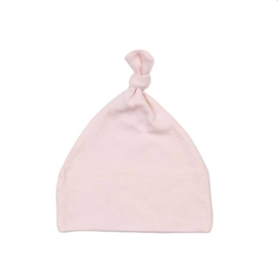 Babymuts knoop zalm Babymuts knoop zalm