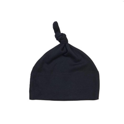 Babymuts knoop zwart Babymuts knoop zwart