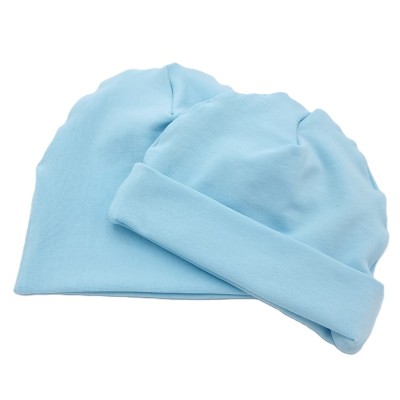 Babymuts luxe blauw Babymuts luxe blauw