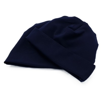 Babymuts luxe donkerblauw Babymuts luxe donkerblauw