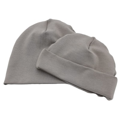 Babymuts luxe grijs Babymuts luxe grijs