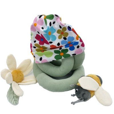 Babymuts bloemen kleur Babymuts bloemen kleur