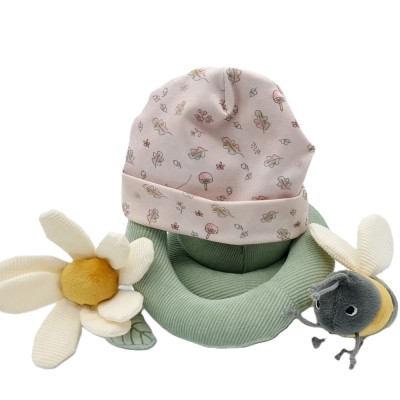Babymuts roze herfst Babymuts roze herfst