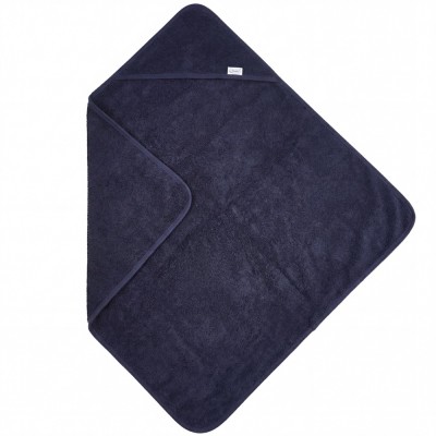 Badcape donkerblauw XL