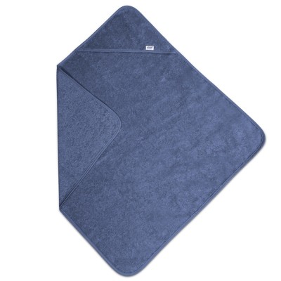 Badcape jeansblauw XL