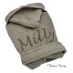 Badjas baby beige