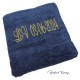 Badlaken donkerblauw Badlaken donkerblauw