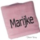 Badlaken roze