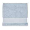 Badhanddoek creamy blue
