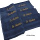 Gastendoek donkerblauw