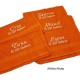 Gastendoek oranje