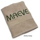 Handdoek beige