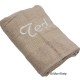 Handdoek beige