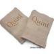 Handdoek beige