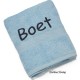 Handdoek blauw Handdoek blauw