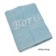 Handdoek blauw Handdoek blauw