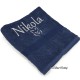 Handdoek donkerblauw