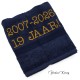 Handdoek donkerblauw Handdoek donkerblauw