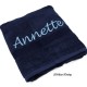 Handdoek donkerblauw