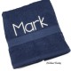 Handdoek donkerblauw