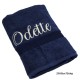 Handdoek donkerblauw