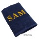 Handdoek donkerblauw