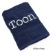 Handdoek donkerblauw