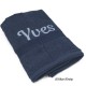 Handdoek donkerblauw
