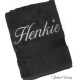 Handdoek donkergrijs