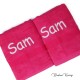 Handdoek fuchsia